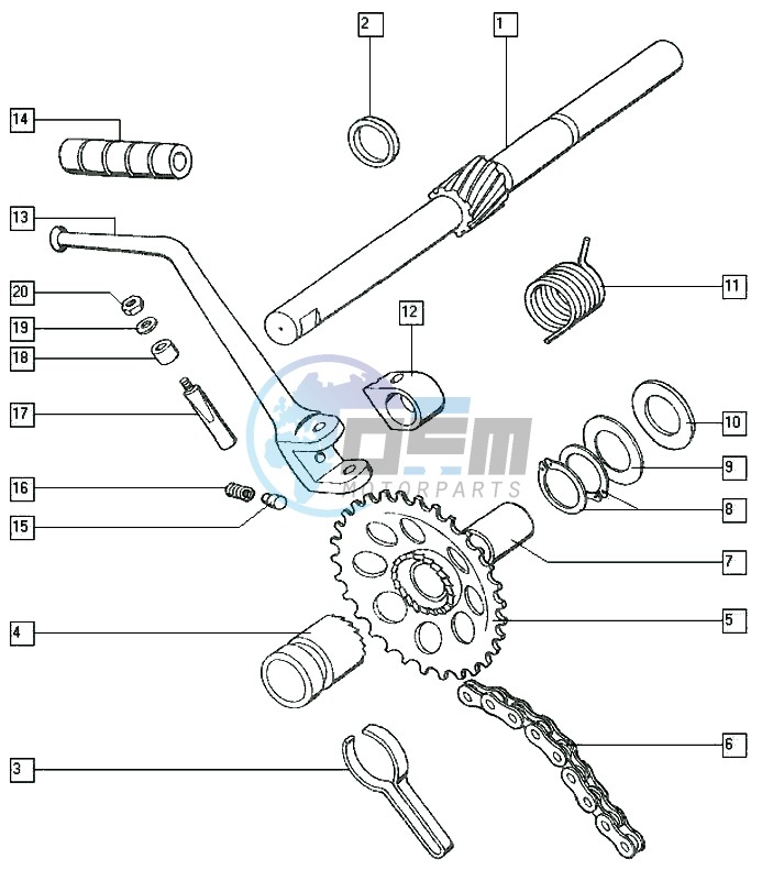 Starter mechanism