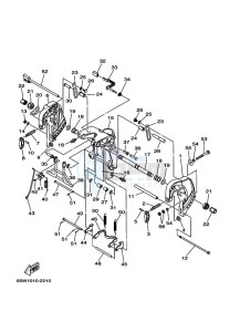 F25A drawing FRONT-FAIRING-BRACKET