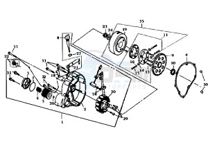 SUPER DUKE - 150 cc drawing FLYWHEEL MAGNETO