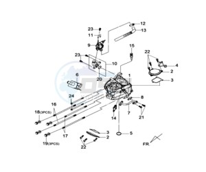 GTS 125 EFI drawing CYLINDER HEAD CPL