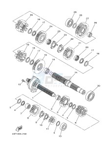 XT1200Z (23PM) drawing TRANSMISSION