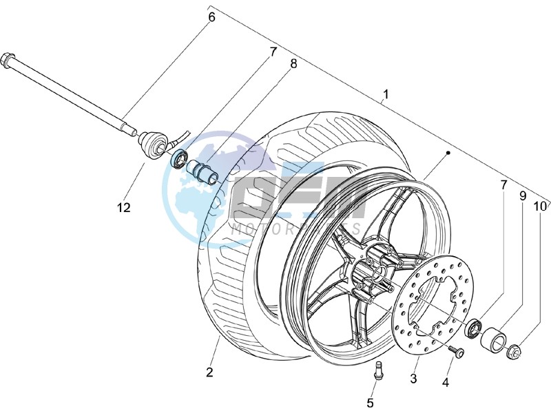 Front wheel