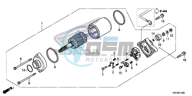 STARTER MOTOR