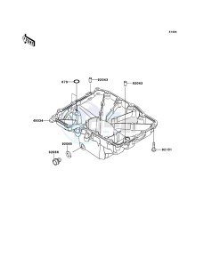 Z1000SX ZX1000GBF FR GB XX (EU ME A(FRICA) drawing Oil Pan