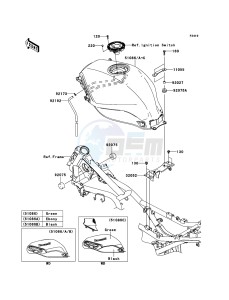 NINJA_250R EX250K8F GB XX (EU ME A(FRICA) drawing Fuel Tank