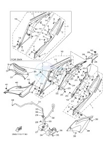 YZF-R25A 249 (BS82) drawing SIDE COVER