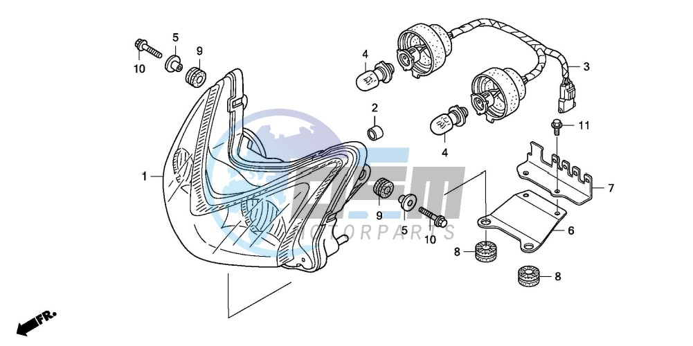 HEADLIGHT (TRX400EX7)