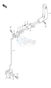 DF 6 drawing Clutch Lever