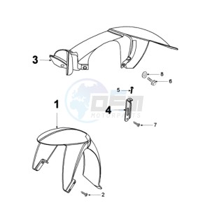 LUDIX 10 L TREND drawing FENDERS