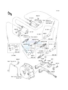 VN 1600 B [VULCAN 1600 MEAN STREAK] (B6F-B8FA) B8F drawing IGNITION SYSTEM