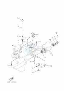 F50HETL drawing LOWER-CASING-x-DRIVE-2