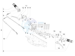 150 Sprint 4T 3V ie (EMEA) drawing Handlebars - Master cil.