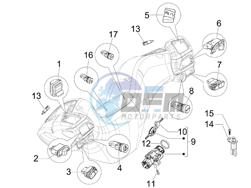 Selectors - Switches - Buttons