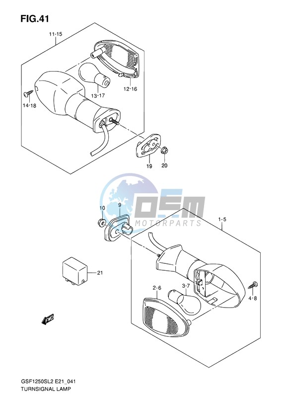 TURNSIGNAL LAMP