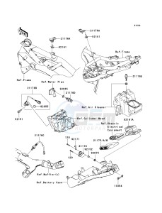 ZR 1000 B [Z1000 EUROPEAN] (B7F-B9F) 0B8F drawing FUEL INJECTION