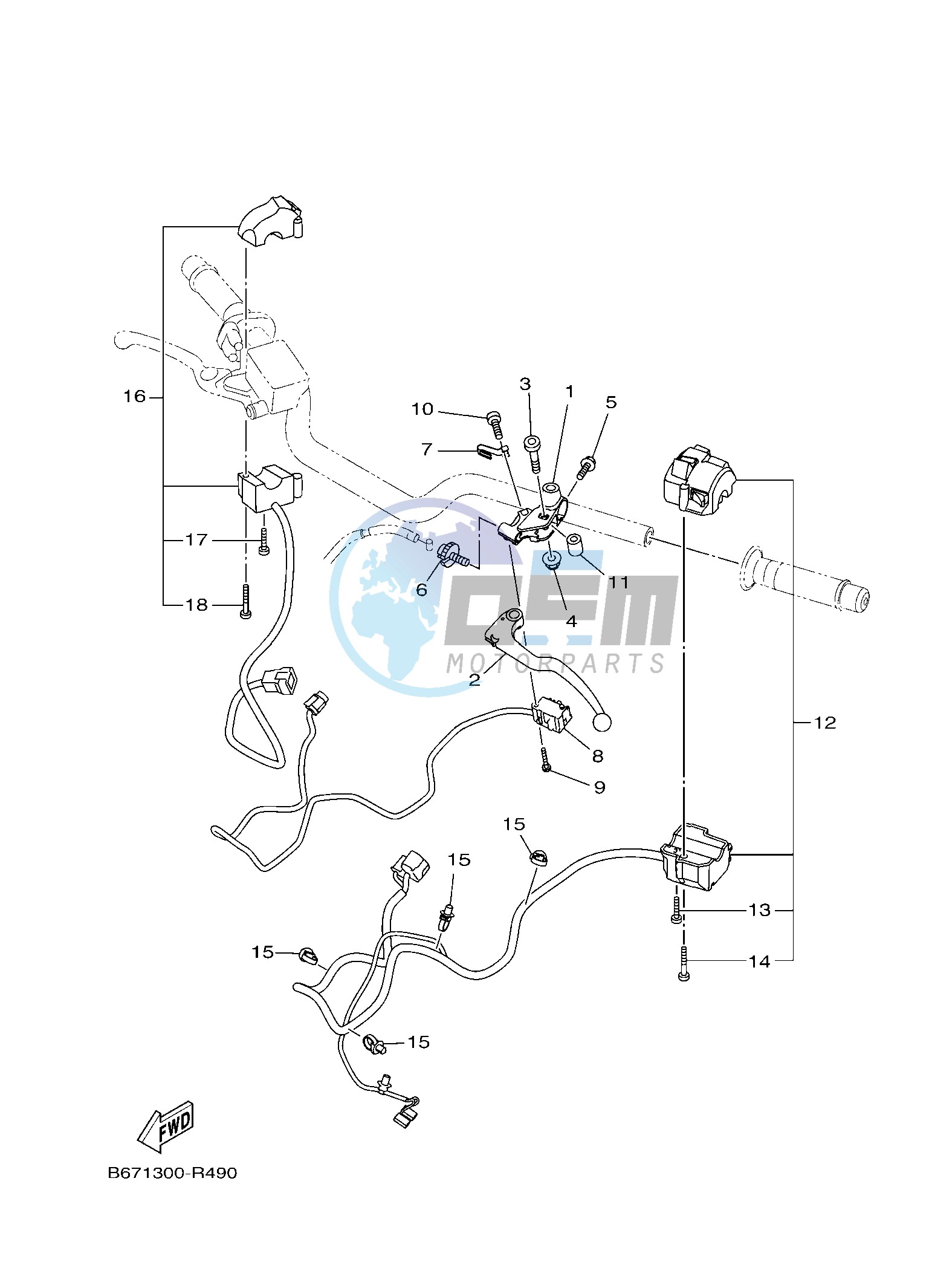 HANDLE SWITCH & LEVER