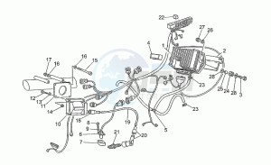 Nevada 750 Club Club drawing Magneti marelli Ignition unit