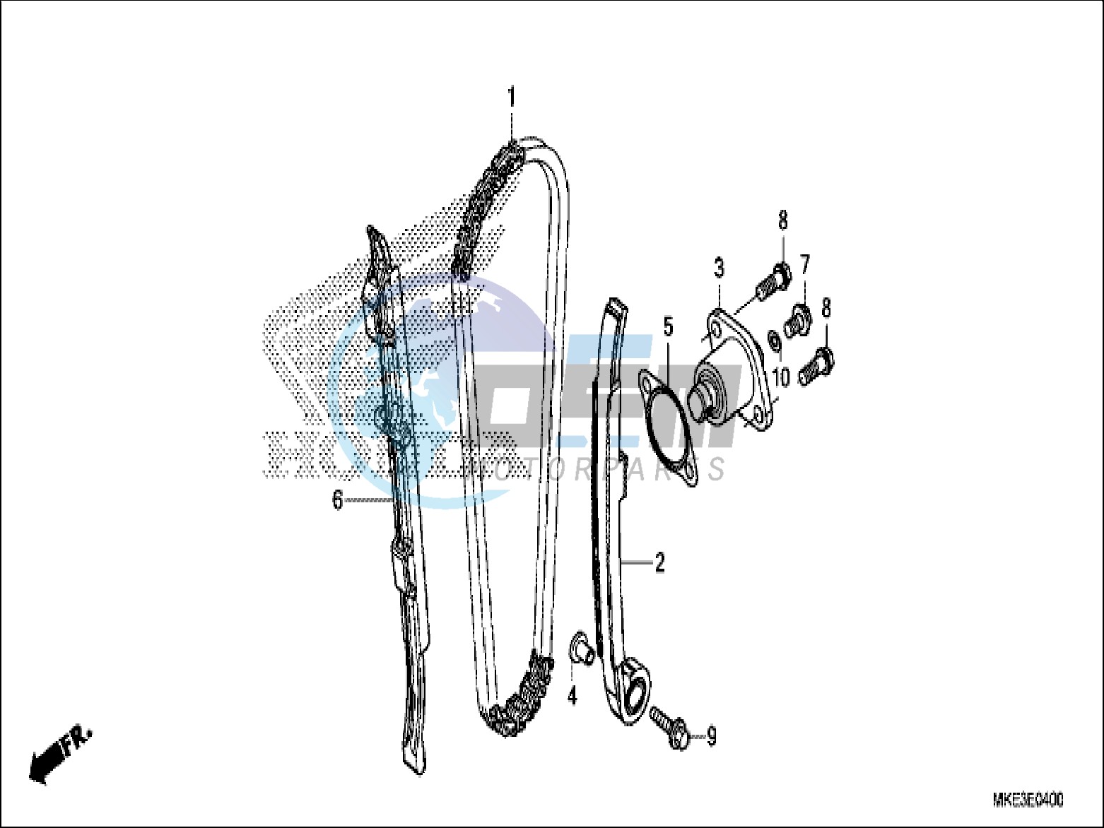 CAM CHAIN/TENSIONER