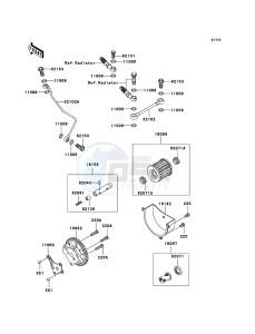 KLF300 4x4 KLF300C6F EU GB drawing Oil Pump