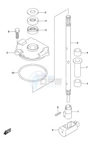 DF 115A drawing Shift Rod