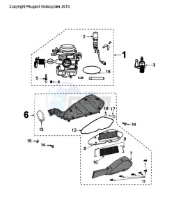 KISBEE A SZ drawing CARBURETTOR