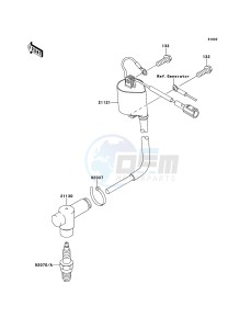 KX85/KX85-<<II>> KX85BDF EU drawing Ignition System