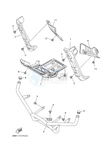 YXE700 YXE70WPAJ WOLVERINE R (B3D2) drawing GUARD