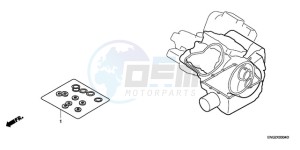 VT750C9 E / MKH MME drawing GASKET KIT B