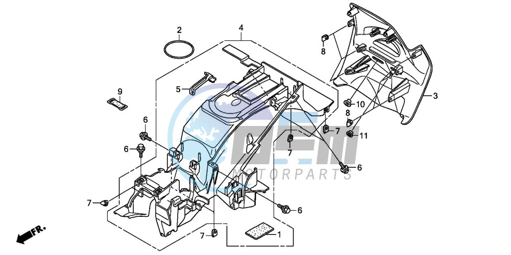 REAR FENDER