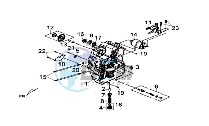 CRANKCASE  RIGHT