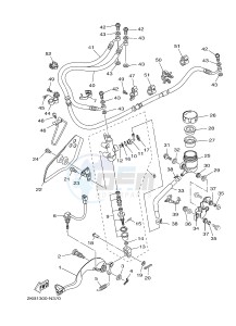 XT1200ZE SUPER TENERE ABS (2KBD 2KBE) drawing REAR MASTER CYLINDER