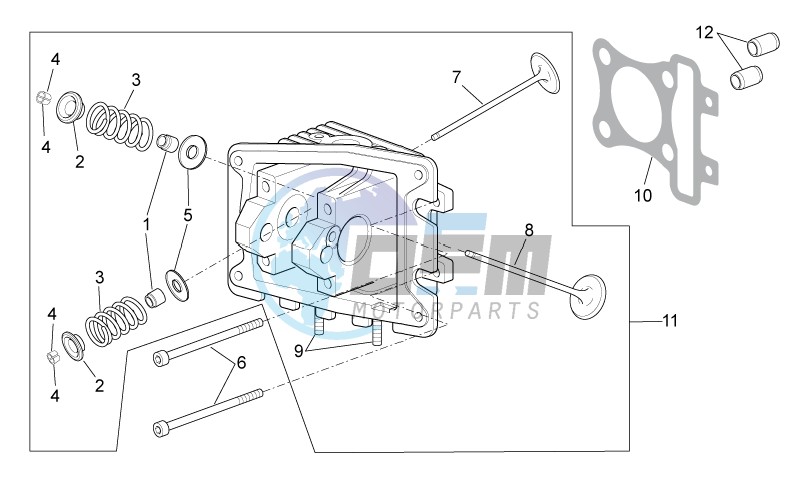 Cylinder head - valves