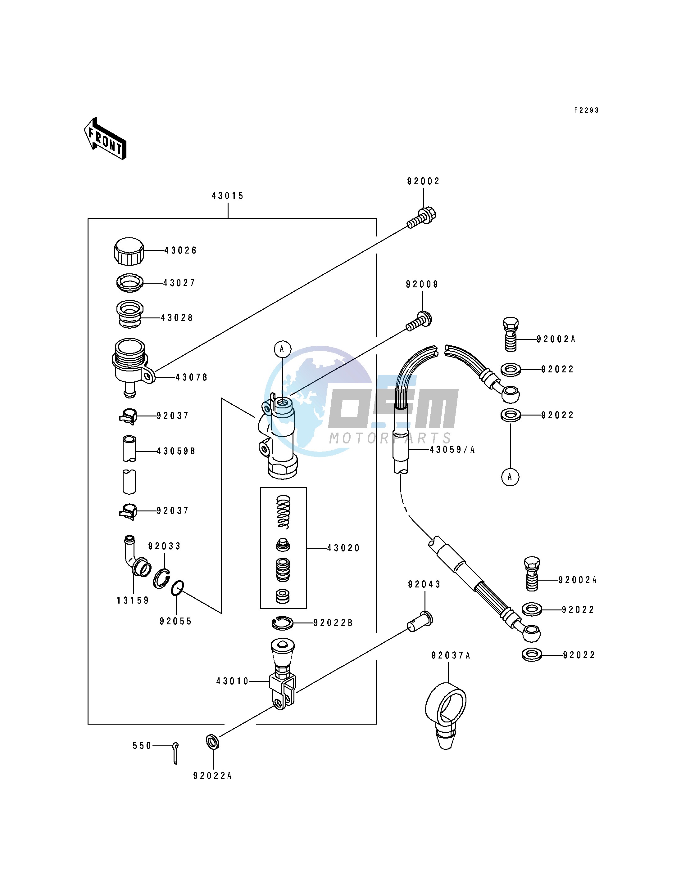 REAR MASTER CYLINDER