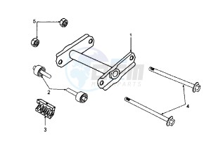 X–FIGHT - 100 cc drawing ENGINE BRACKET