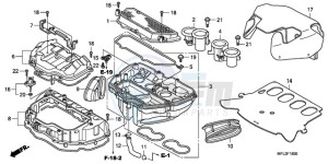 CBR1000RA9 France - (F / ABS CMF REP) drawing AIR CLEANER