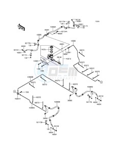 MULE PRO-DXT KAF1000BGF EU drawing Master Cylinder