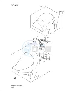 VLR1800 drawing SEAT (VLR1800TL1 E24)