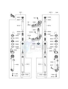 VULCAN S ABS EN650BGF XX (EU ME A(FRICA) drawing Front Fork