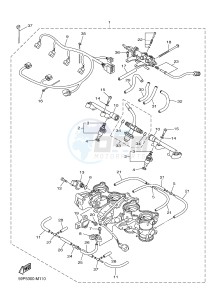 FZ8-N 800 FZ8 (NAKED) (39PT) drawing INTAKE 2