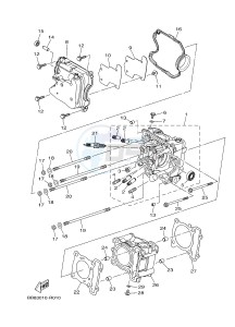 MWS125-A TRICITY 125 (BR71 BR74) drawing CYLINDER HEAD