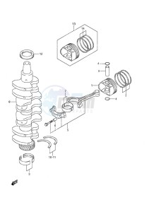 DF 90A drawing Crankshaft