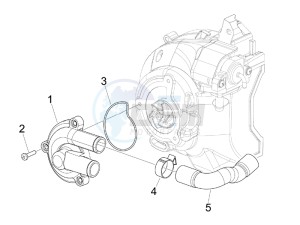 Runner 125 VX 4t e3 serie Speciale drawing Cooler pump