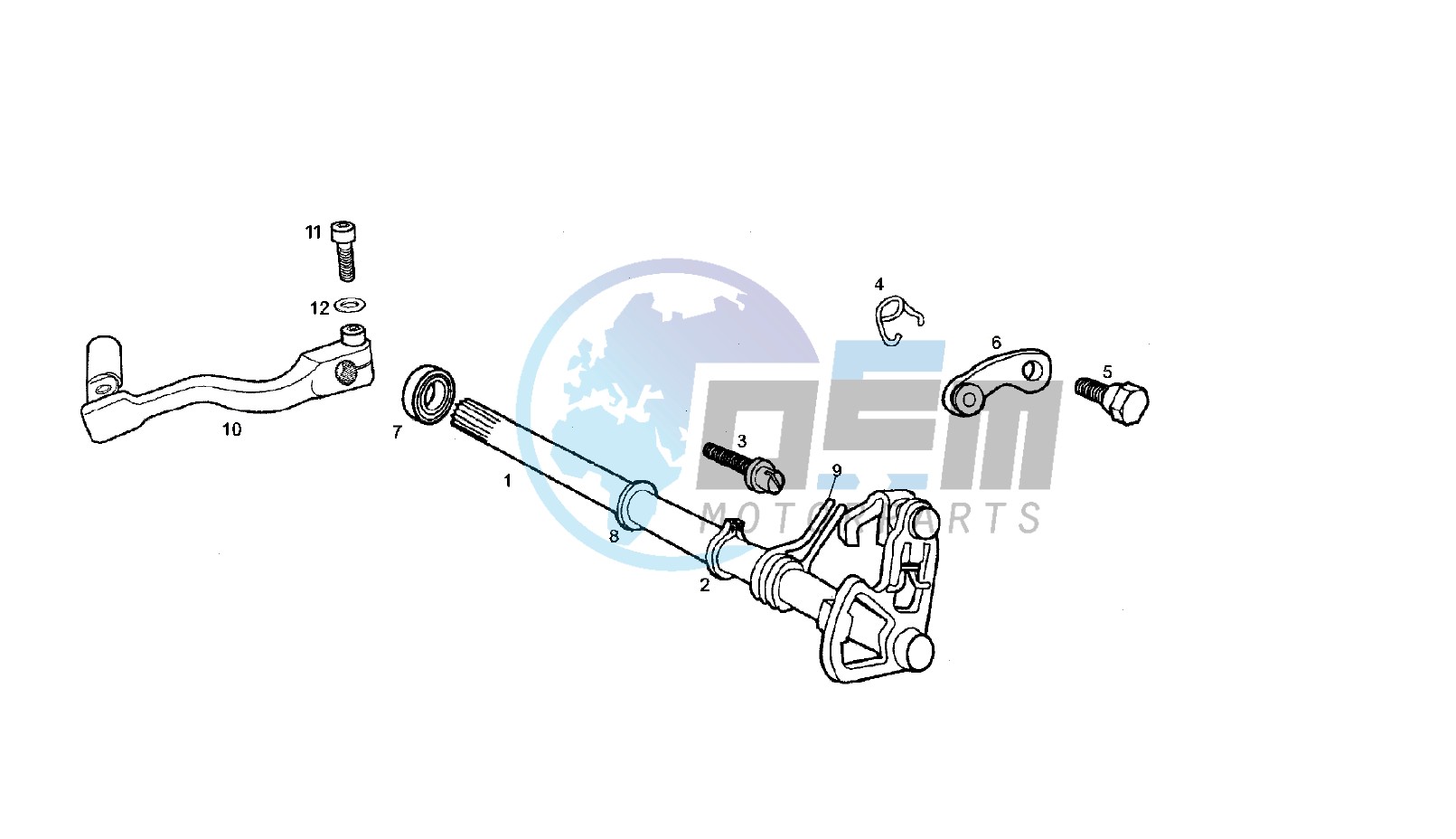 GEAR CHANGE MECHANISM