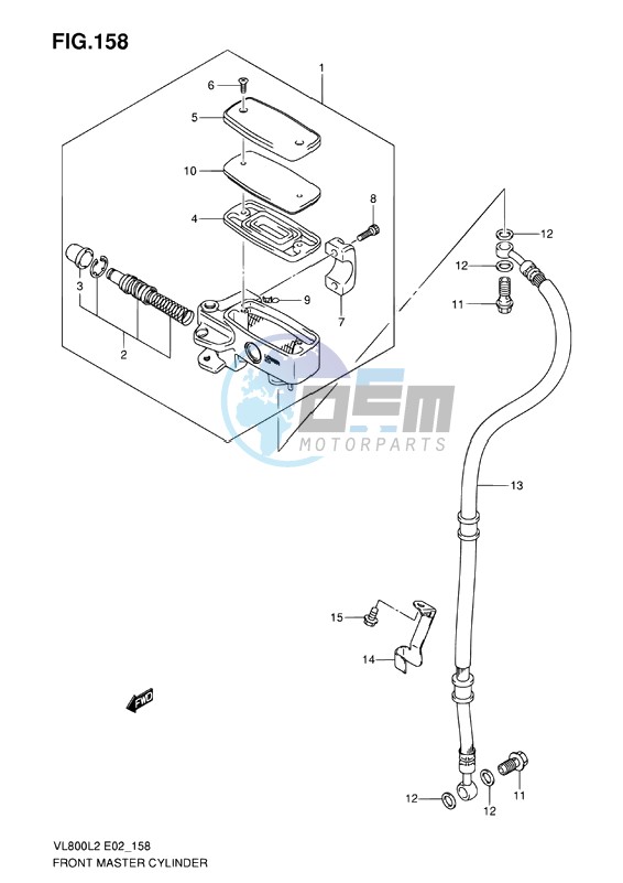 FRONT MASTER CYLINDER