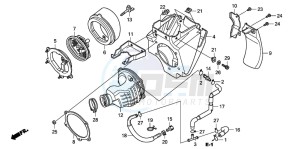 CRF150RB CRF150RB drawing AIR CLEANER