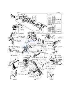 VERSYS 1000 KLZ1000BGF FR GB XX (EU ME A(FRICA) drawing Chassis Electrical Equipment