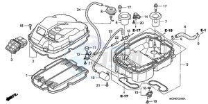 VFR8009 Europe Direct - (ED / MME TWO) drawing AIR CLEANER