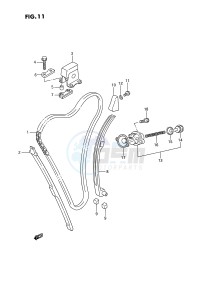 GSX1100 (E2) drawing CAM CHAIN