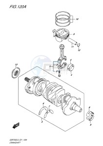 GSR750Z EU drawing CRANKSHAFT