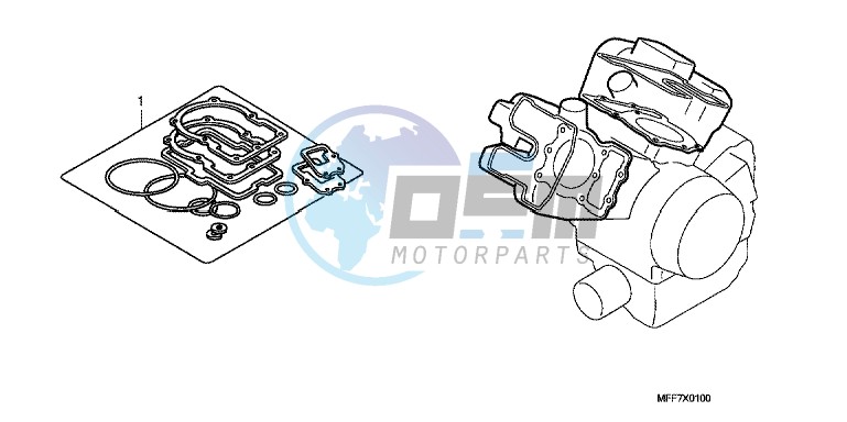 GASKET KIT A